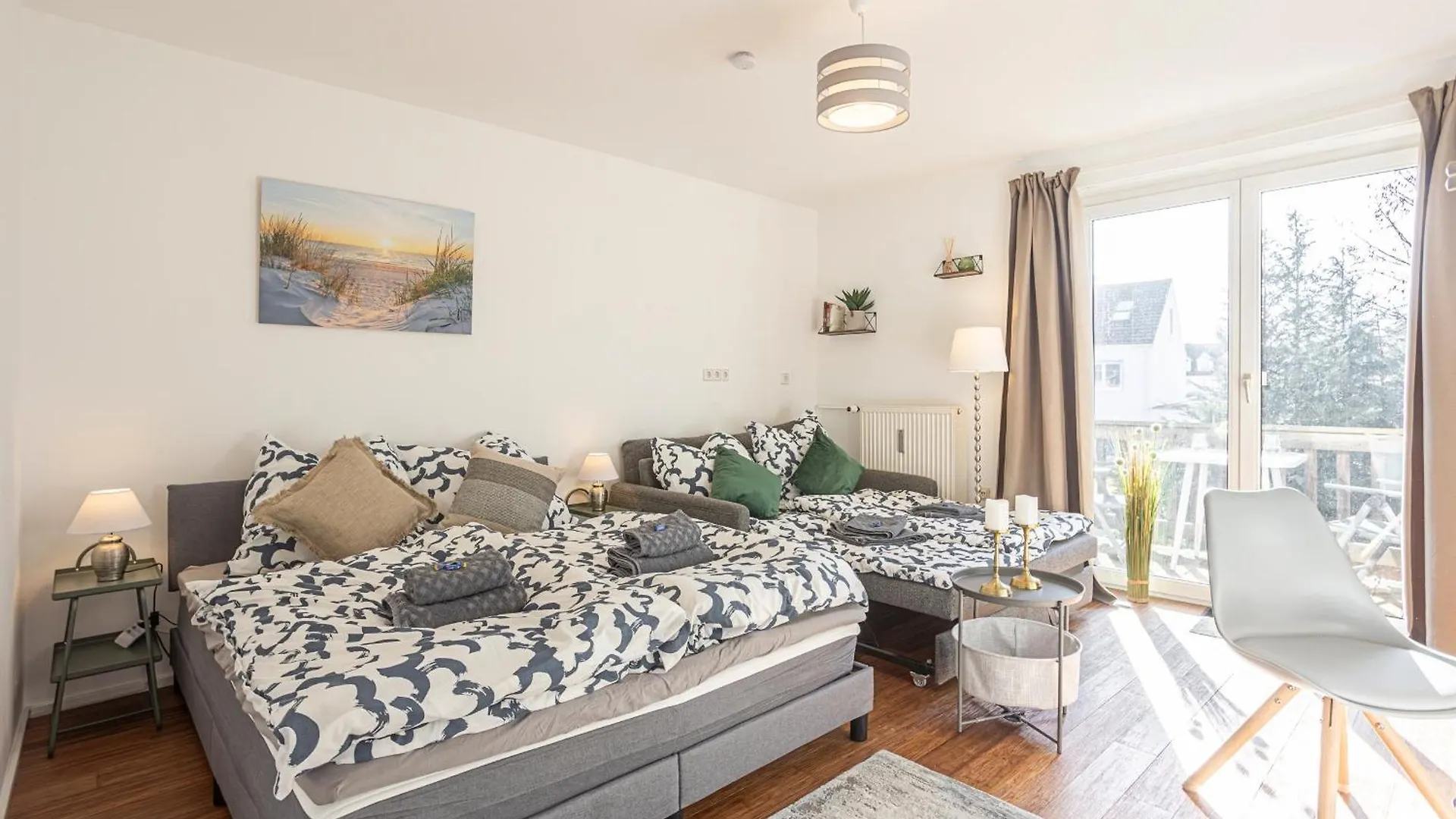 Cloud9 Kitchen Balcony Wifi Uniklinik Good Transport Connections Apartment Augsburg